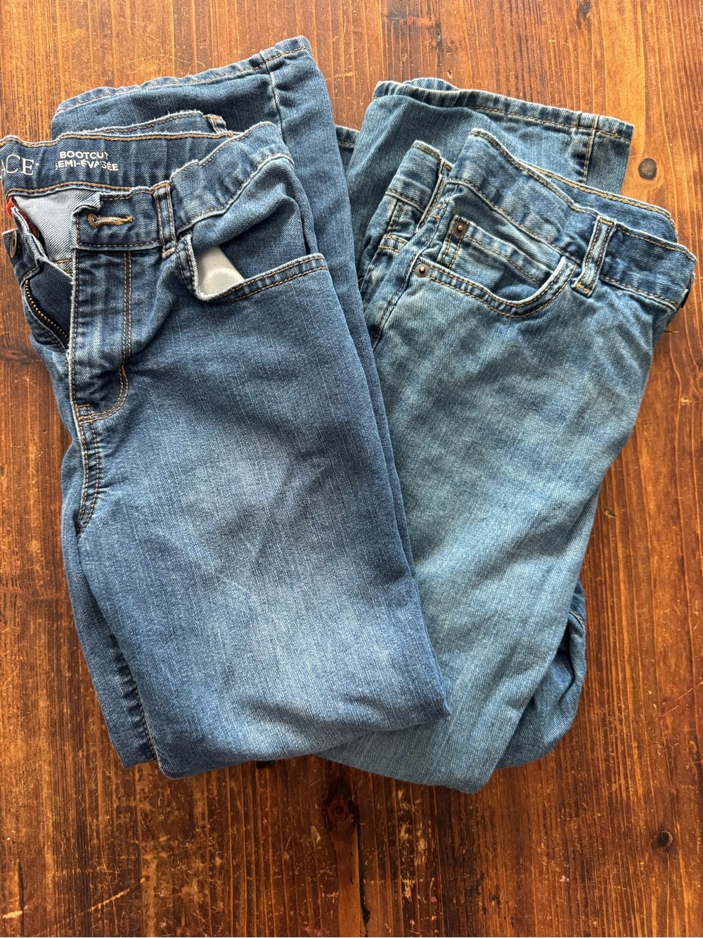 The Children's Place Kids Jeans - Medium Blue & Light Blue